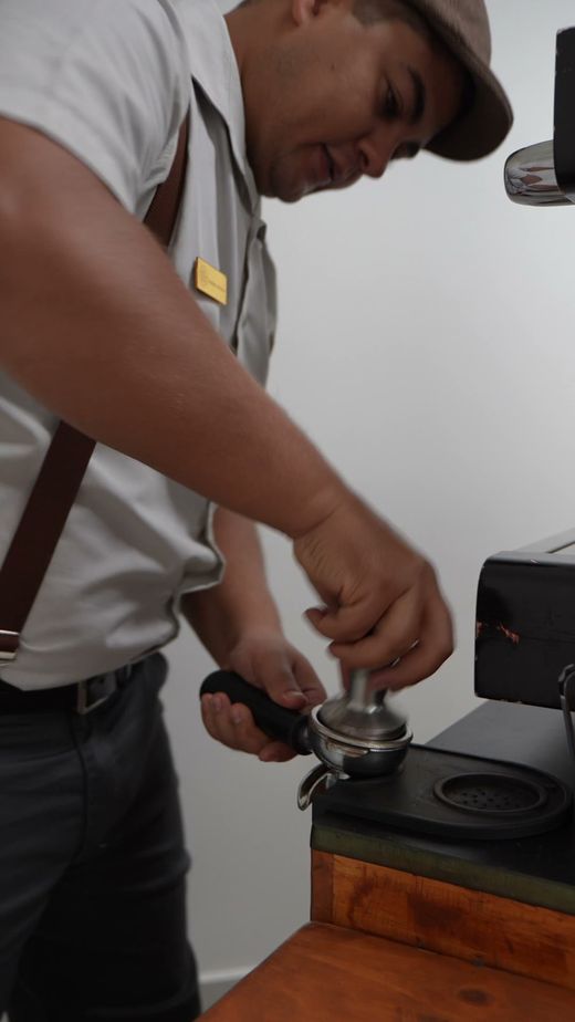Produção audiovisual: café itinerante